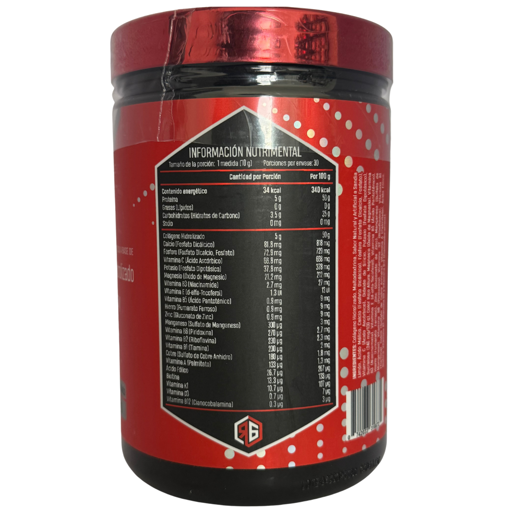 COLAGENO + VITAMINAS Y MINERALES - 300 GRAMOS