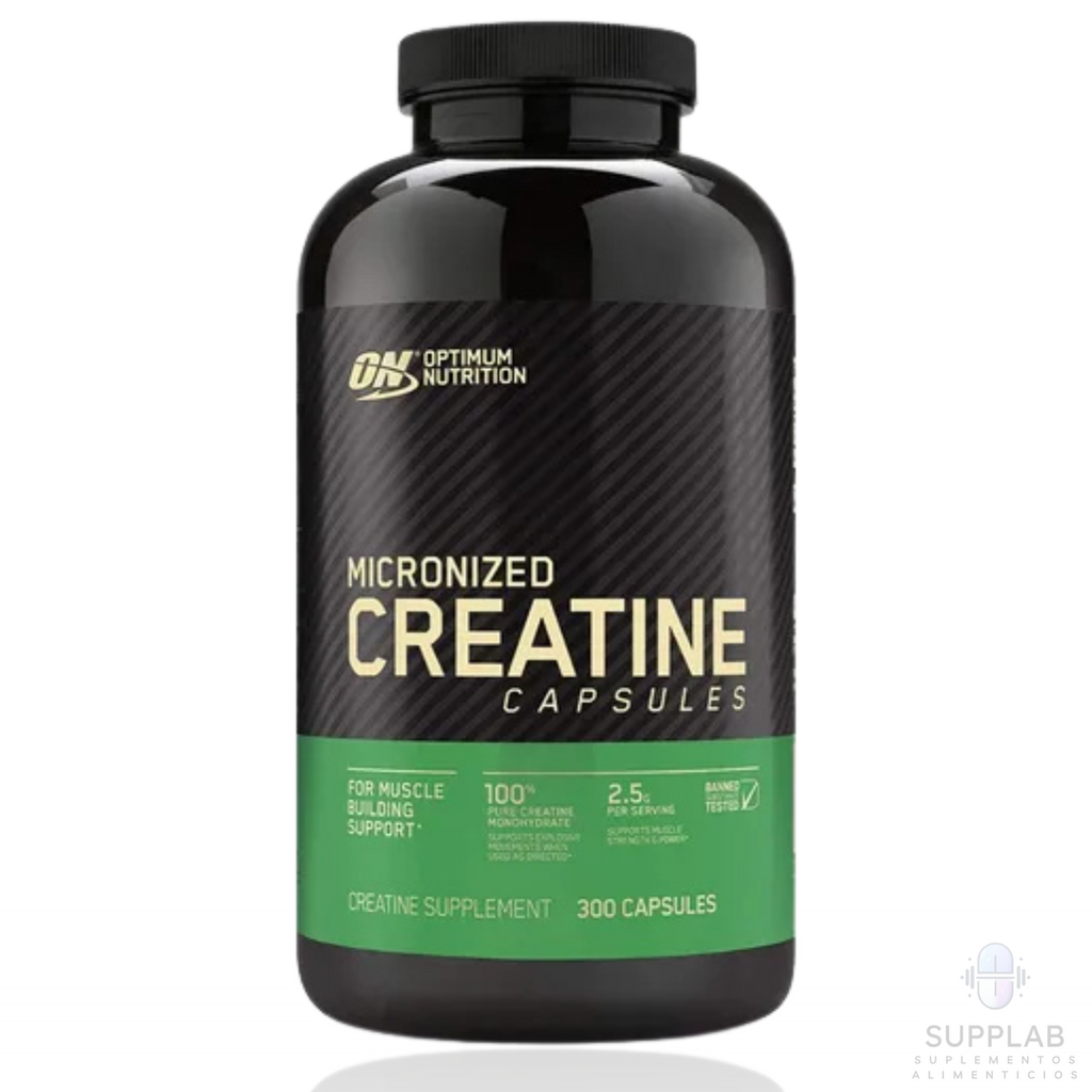 Creatina Micronizada - 300 Capsulas | ON