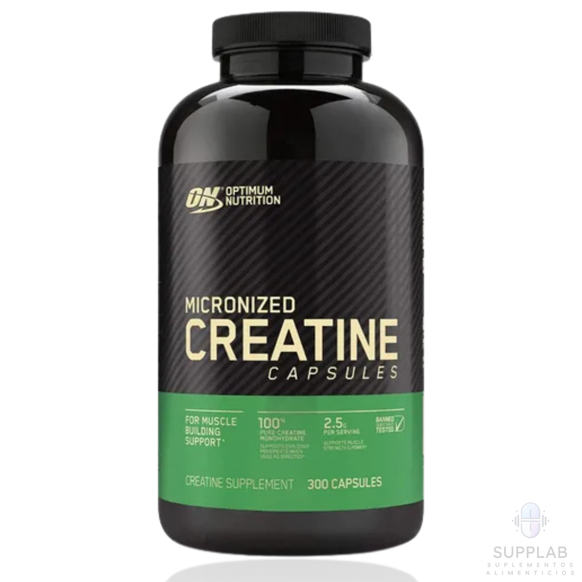 Creatina Micronizada - 300 Capsulas | ON