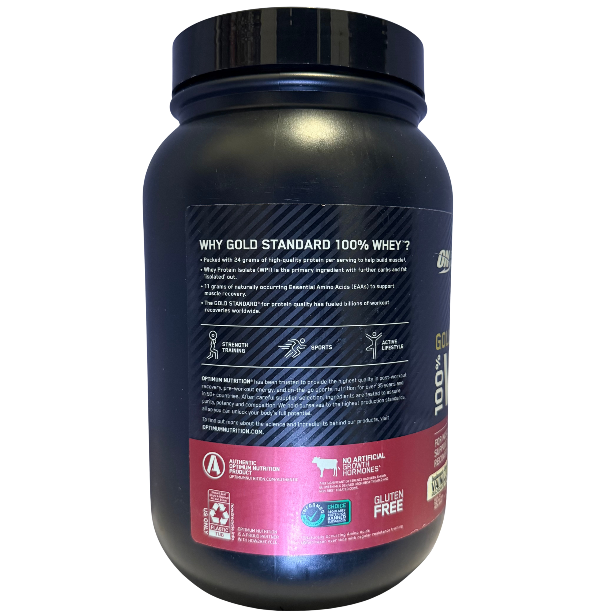 GOLD STANDARD WHEY - 2 LIBRAS