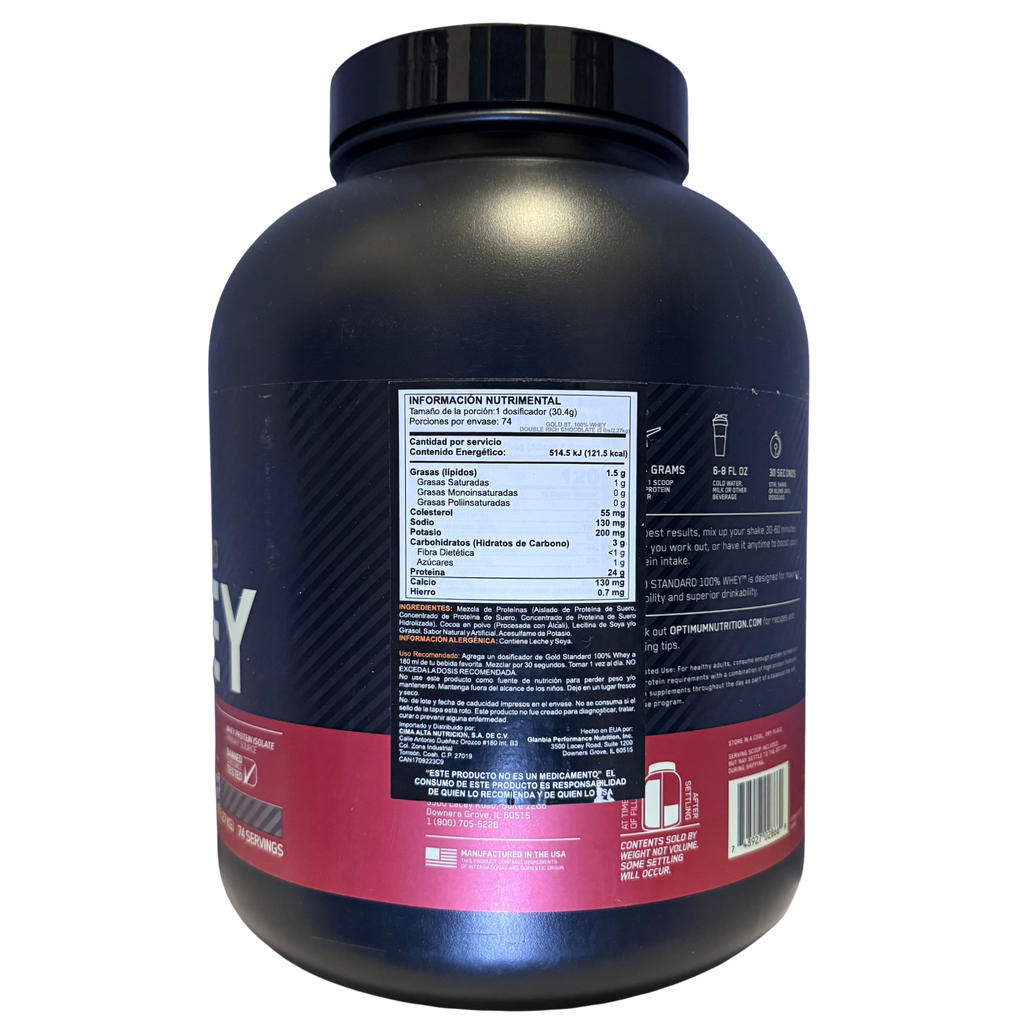 GOLD STANDARD WHEY - 5 LIBRAS