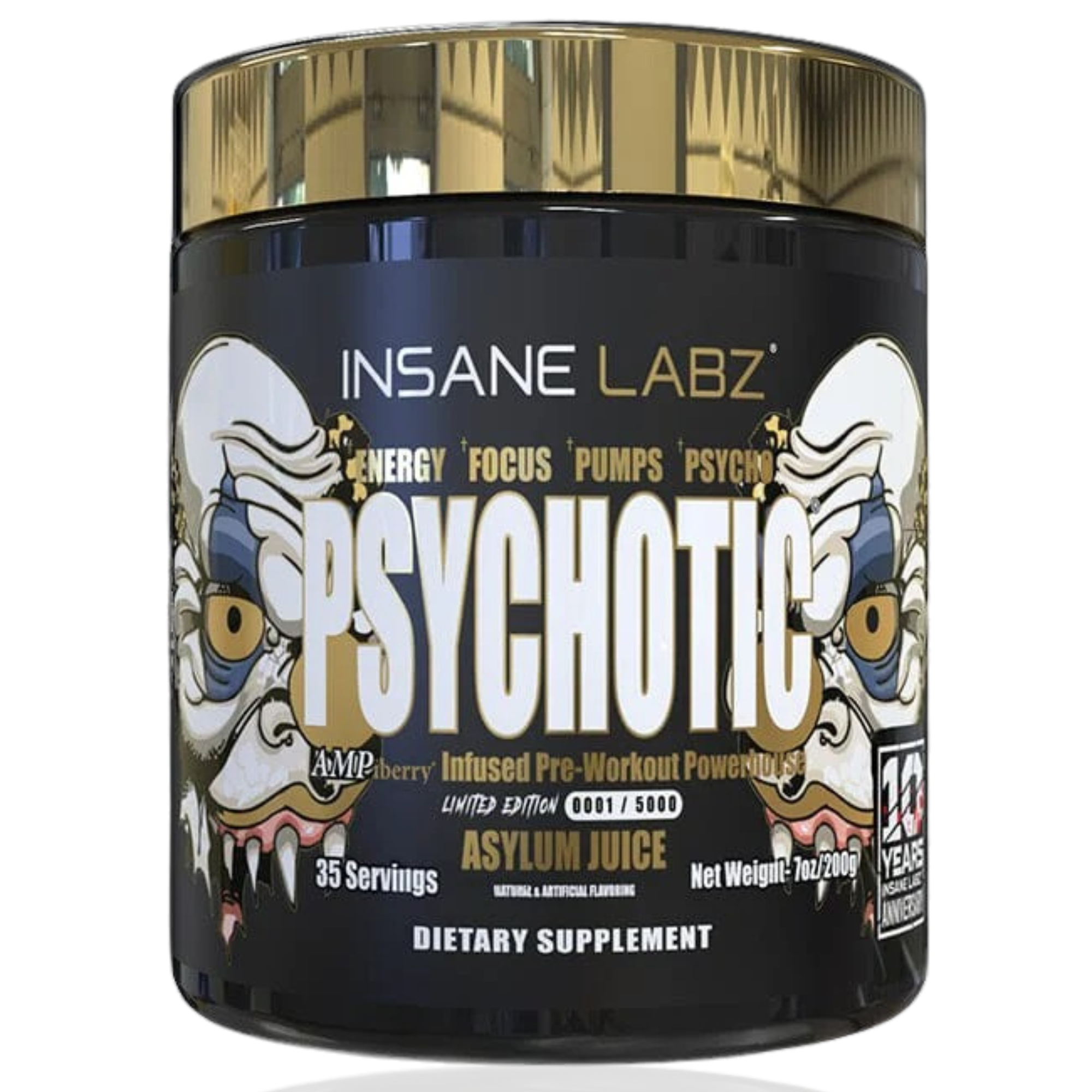 PSYCHOTIC GOLD - 35 SERVICIOS