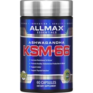 Ashwagandha KSM-66 | 60 Cápsulas - ALLMAX