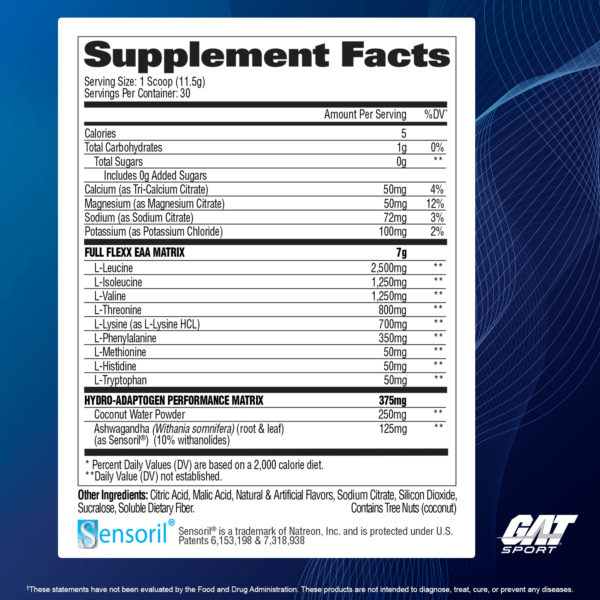Flexx EAAs | Aminoácidos Esenciales - GAT Sport